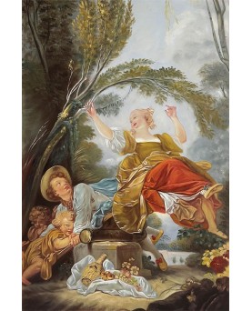 The See-Saw by Jean-Honore Fragonard