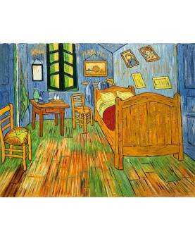 Vincent's Bedroom at Arles by Vincent Van Gogh