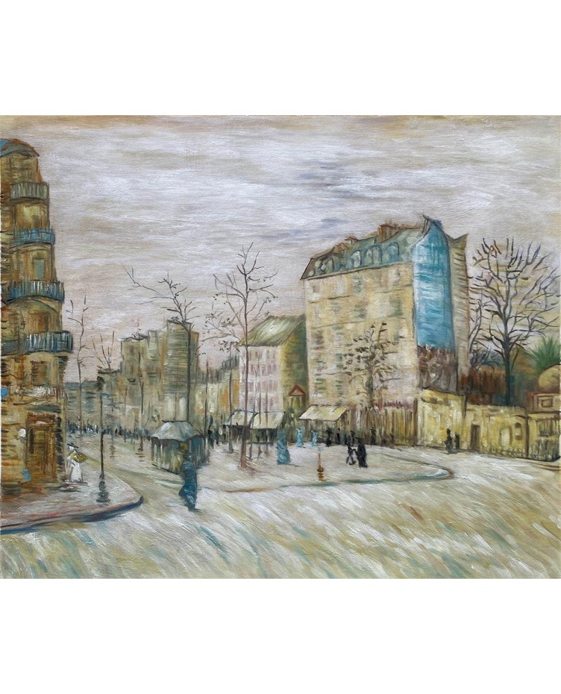 Boulevard de Clichy by Vincent Van Gogh