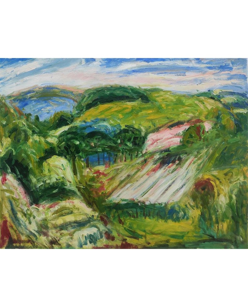 Fields by Alfred Henry Maurer