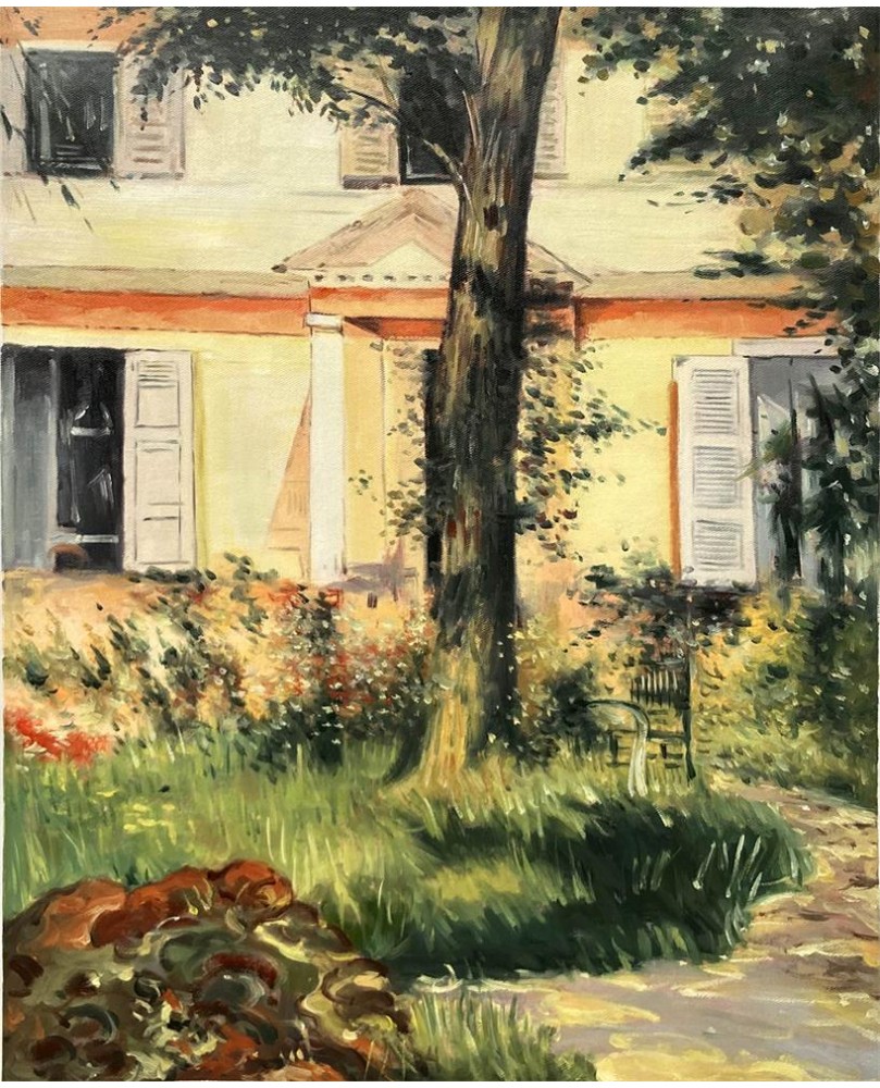 The House at Rueil by Edouard Manet