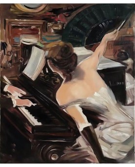 The Mondona Singer, 1884 by Giovanni Boldini