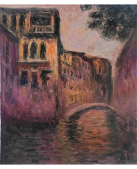 Rio della Salute 02 by Claude Monet