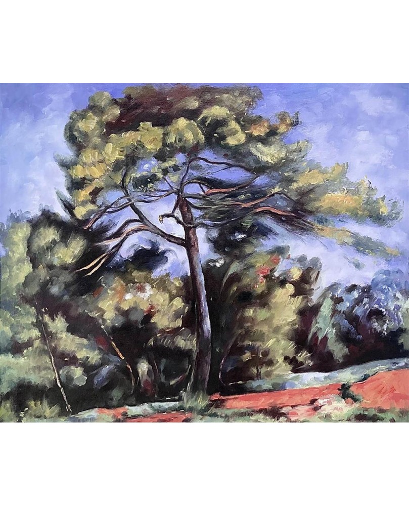 The Great Pine by Paul Cezanne