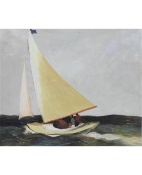 Sailing, 1911 by Edward Hopper