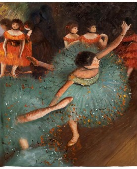 The Green Dancer, 1879 by Edgar Degas