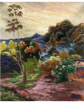 Martinique Landscape, 1887 by Paul Gauguin