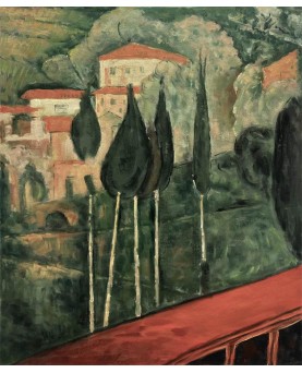 Landscape, Southern France by Amedeo Modigliani