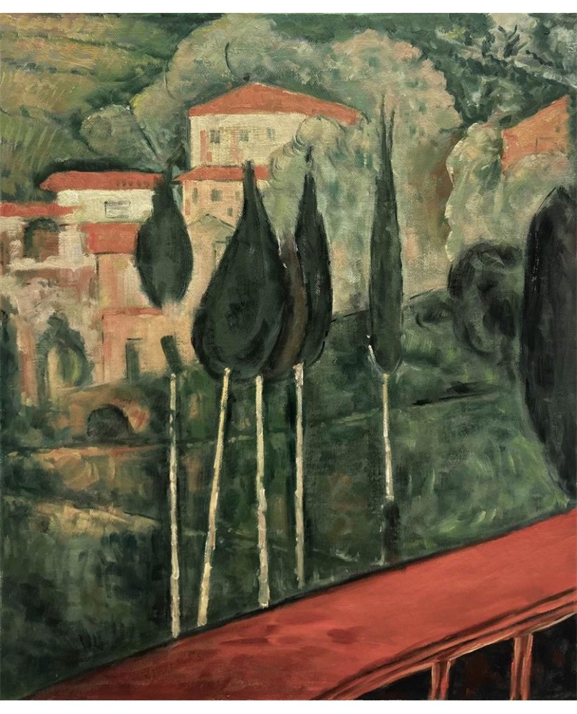 Landscape, Southern France by Amedeo Modigliani