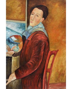 Modigliani, Self-Portrait by Amedeo Modigliani