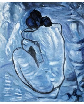 Blue Nude by Pablo Picasso