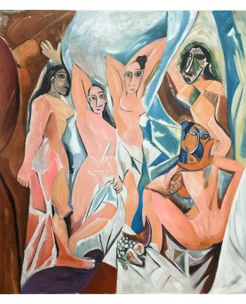 Les Demoiselles D'Avignon by Pablo Picasso