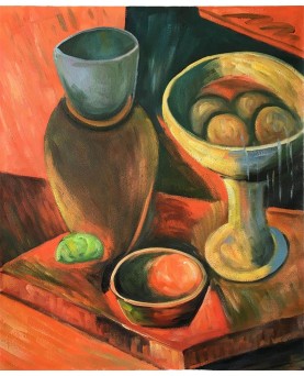 Jug and fruit dish by Pablo Picasso