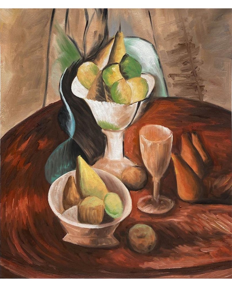 Fruit in a Vase by Pablo Picasso