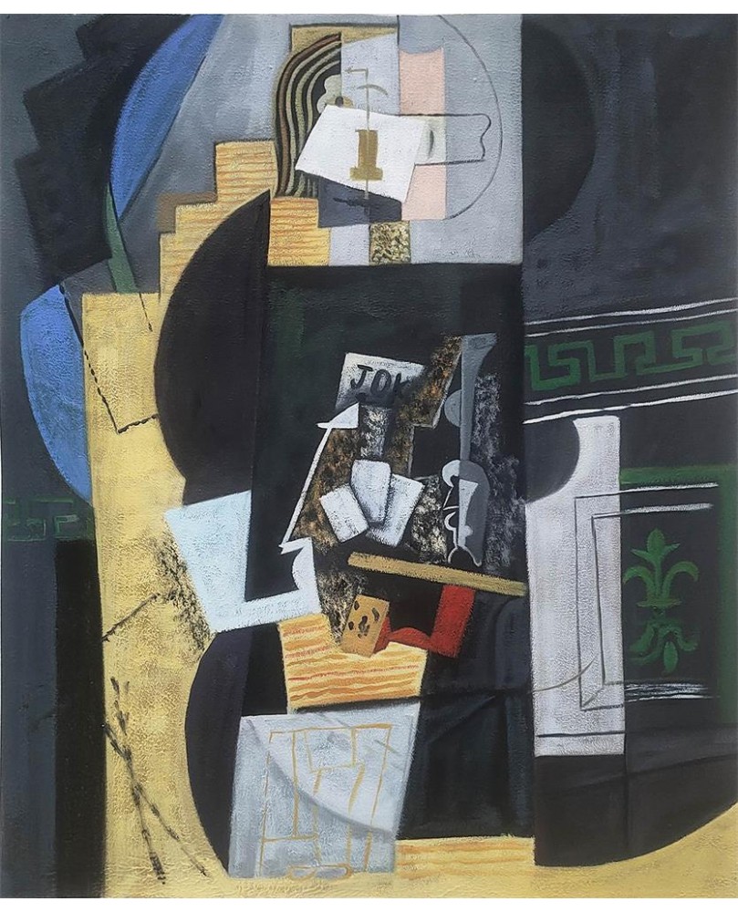 Card Player (L'Homme aux cartes) by Pablo Picasso