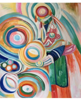 Portuguese with Pumpkin by Robert Delaunay