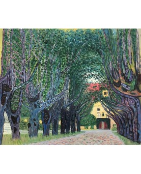 Avenue in Schloss Kammer Park by Gustav Klimt