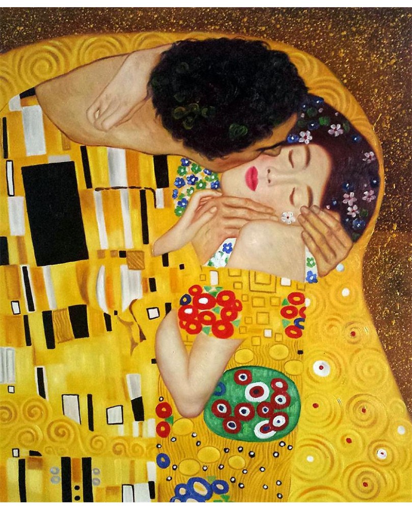 The Kiss by Gustav Klimt