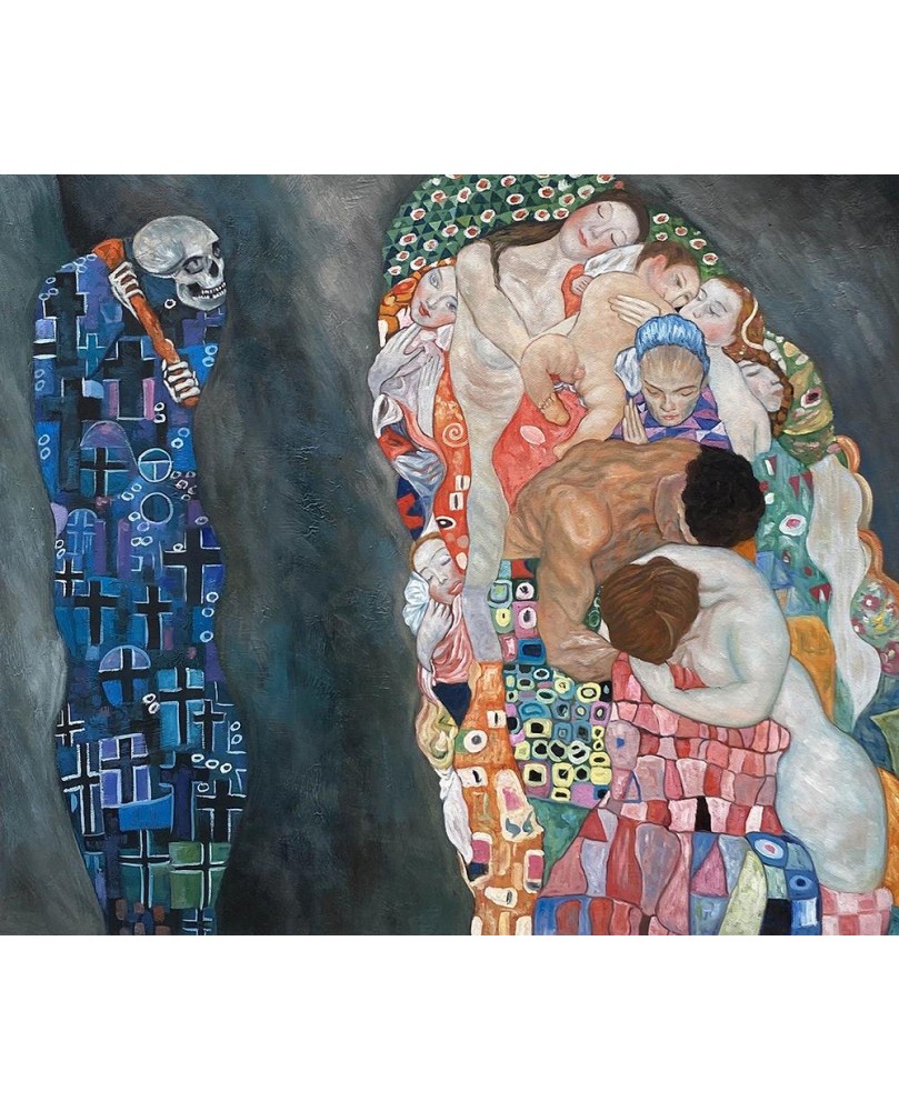 Death and Life by Gustav Klimt