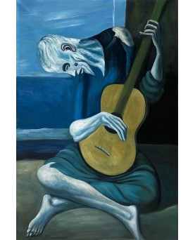 The Old Guitarist, 1903 by Pablo Picasso